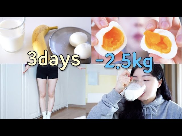 Diet｜🔥3일동안 -2.5kg｜단기간 다이어트 (feat.전효성님 다이어트)