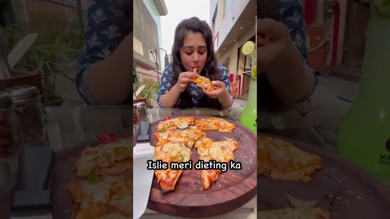 Dieting ka bharta ban gaya😭 How to control cravings? #cheesypizza #youtubeshorts #shorts #ytshorts