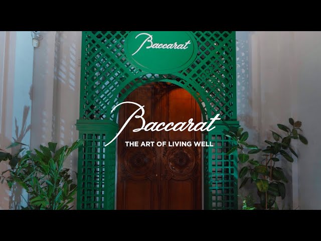 Baccarat: The Art of Living Well
